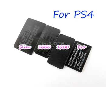 200PCS HK JAV Versija Etiketė, Lipdukas Būsto Shell Lipdukas Lable Ruoniai Playstation PS4 Slim 2000 1000 1100 1200 Už PS4 Pro
