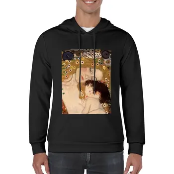 Nauji Gustavo Klimto Tris Amžiaus Moteris, 1905 Puloveris Hoodie vyriški drabužiai, žieminiai drabužiai, vyriški paltai hoodie grafinis