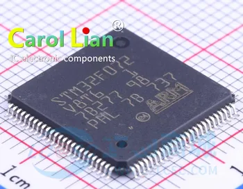 5vnt STM32F072 STM32F072V8T6 LQFP-100 ARM Cortex-M0 32-bitų mikrovaldiklis - originalus